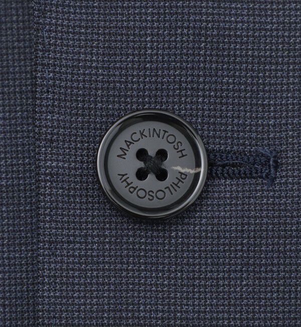 MACKINTOSH PHILOSOPHY「【WEB&一部店舗限定】トロッター ジャケット ウール混マイクロ千鳥」|テーラードジャケット|