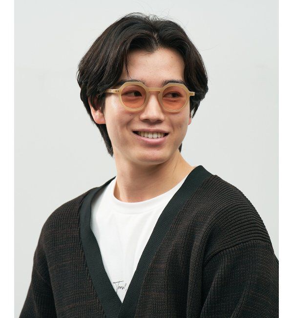  「SUNCUTGlasses/UV100%CUT ボストン型 サングラス [度無し専用] クラウンパント 紫外線対策 UVカット」|サングラス|