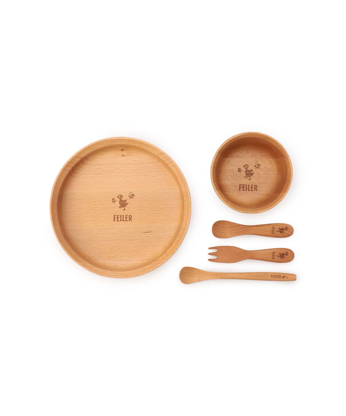 FEILER「ハイジ　木製食器5点セット　HE-260580（取扱店舗限定）」|食器・キッチングッズ|