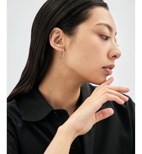 Jouete「フープピアス カットライン size/M」|ピアス|