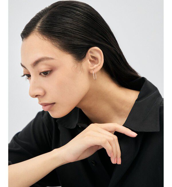 Jouete「フープピアス カットライン size/M」|ピアス|
