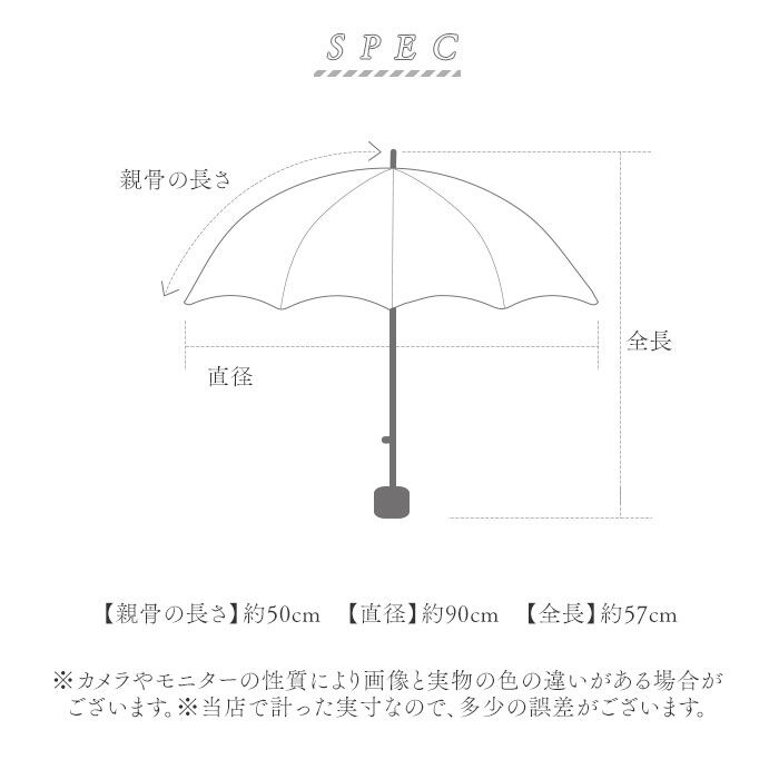 BACKYARD FAMILY「because ビコーズ 折りたたみ傘 50cm 通販 晴雨兼用傘 傘 かさ カサ 婦人傘」|傘|