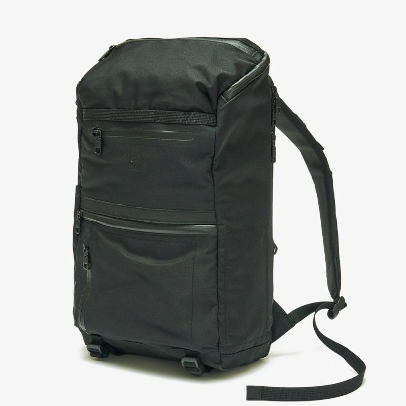 AS2OV「AS2OV / アッソブ WP CORDURA 305D ROUND ZIP BP」|リュック|ブラック