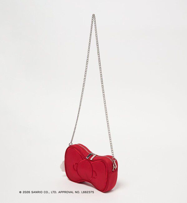 UNITED ARROWS「＜HELLO KITTY &times; UNITED ARROWS＞リボン ショルダーバッグ」|ショルダー・メッセンジャー|