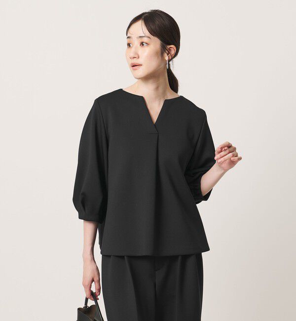 UNITED ARROWS「LIGHT SPONGY ブラウス ‐ウォッシャブル‐」|シャツ・ブラウス|