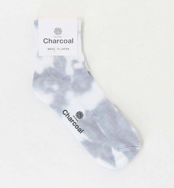 UNITED ARROWS「＜ORIGINAL Charcoal＞SLUB MIX SOCKS f/タイダイ ソックス」|ソックス|MD.GRAY