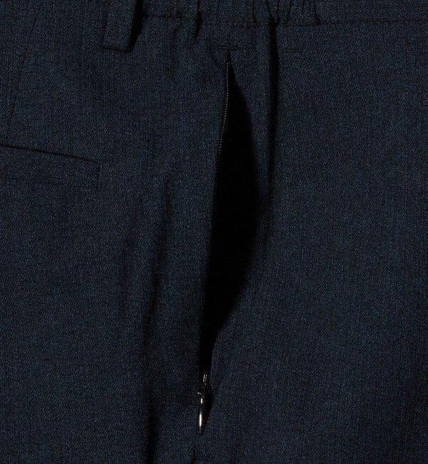 UNITED ARROWS「DotAir ドットエア サイドシャーリング 1プリーツ パンツ UA COZY ウォッシャブル ストレッチ 防しわ」|チノ|