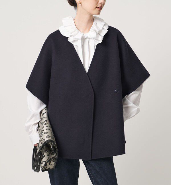UNITED ARROWS「バイカラー リバー ストールベスト」|その他|
