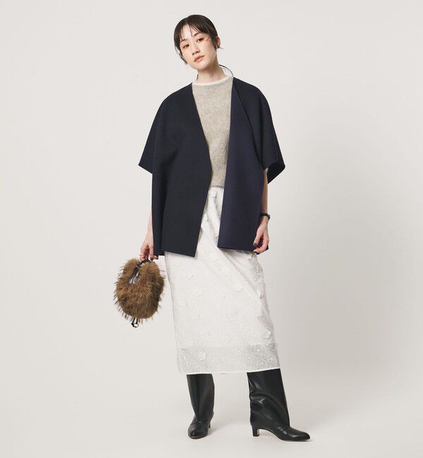 UNITED ARROWS「バイカラー リバー ストールベスト」|その他|