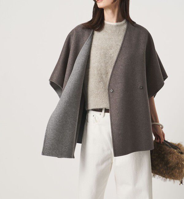 UNITED ARROWS「バイカラー リバー ストールベスト」|その他|