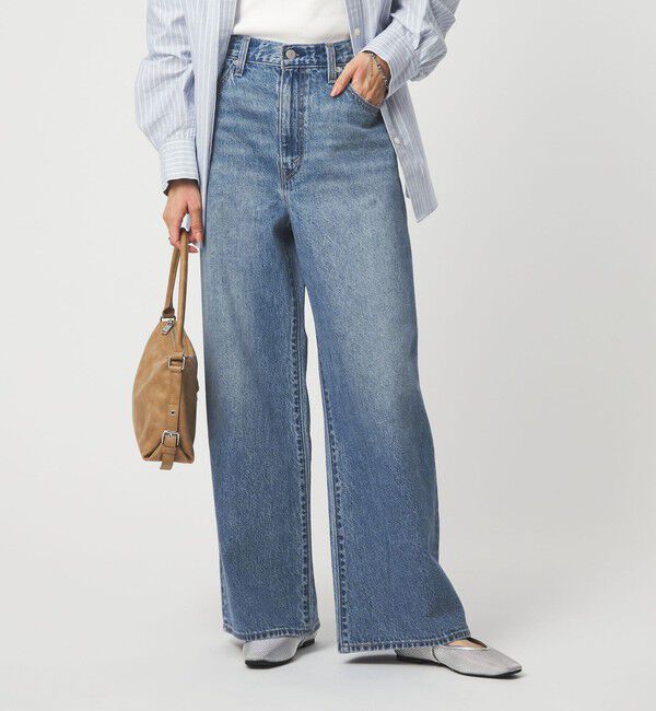 UNITED ARROWS green label relaxing「【別注】＜Levi's（R）＞CINCH BAGGY ジーンズ デニム パンツ」|デニム|LT.BLUE