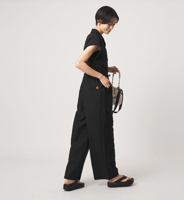 UNITED ARROWS green label relaxing「【別注】＜ UNIVERSAL OVERALL ＞ フレンチスリーブ オールインワン」|オールインワン|