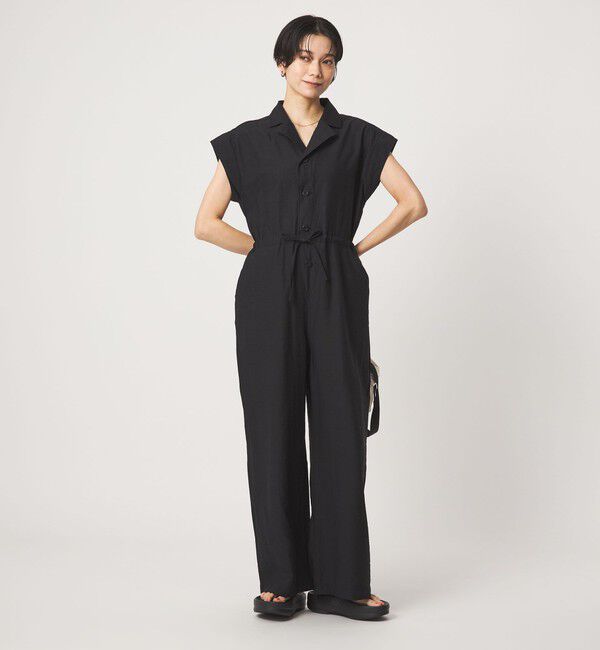 UNITED ARROWS green label relaxing「【別注】＜ UNIVERSAL OVERALL ＞ フレンチスリーブ オールインワン」|オールインワン|