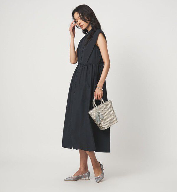 UNITED ARROWS green label relaxing「エリキリカエ フレンチスリーブ ワンピース」|ワンピース|