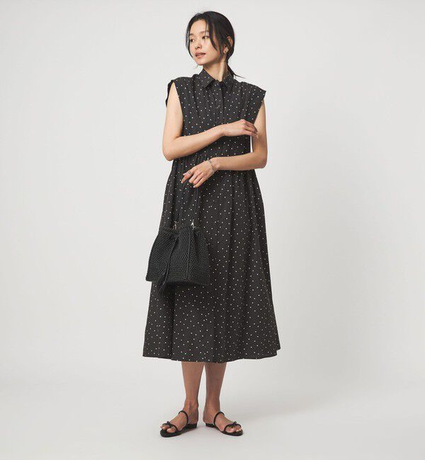 UNITED ARROWS green label relaxing「エリキリカエ フレンチスリーブ ワンピース」|ワンピース|