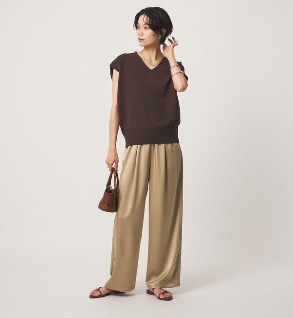 UNITED ARROWS green label relaxing「サテン パンツ」|その他|
