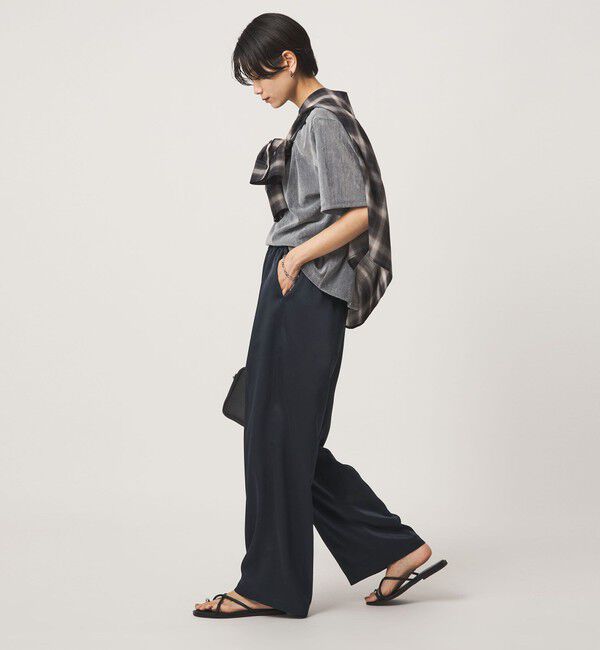 UNITED ARROWS green label relaxing「サテン パンツ」|その他|