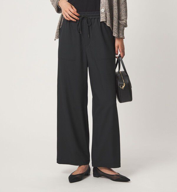 UNITED ARROWS green label relaxing「［size SHORT/TALLあり］オルマイ ツイル ベイカー パンツ 」|その他|BLACK