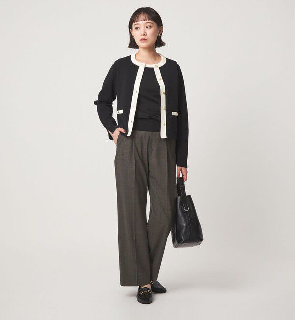 UNITED ARROWS green label relaxing「［size SHORT/TALLあり］カチリラ ストレート パンツ ウォッシャブル ストレッチ」|スラックス|