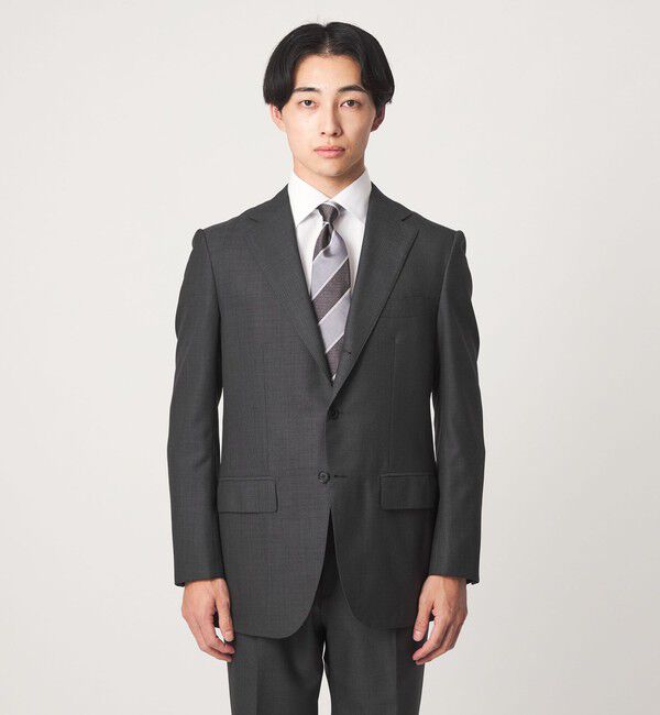 UNITED ARROWS green label relaxing「GUABELLO ドビー 3B HXD スーツジャケット」|スーツ|