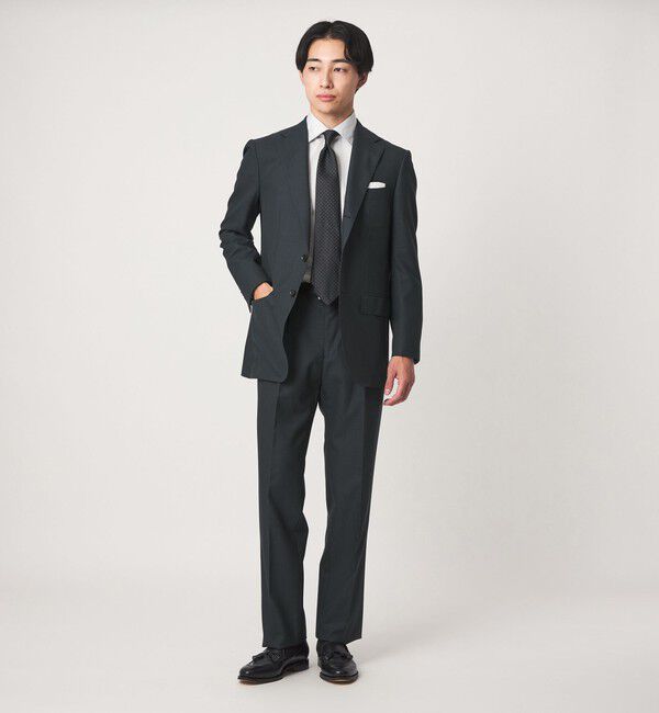UNITED ARROWS green label relaxing「GUABELLO ドビー 3B HXD スーツジャケット」|スーツ|
