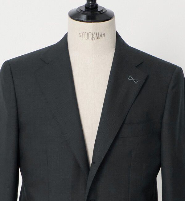 UNITED ARROWS green label relaxing「GUABELLO ドビー 3B HXD スーツジャケット」|スーツ|