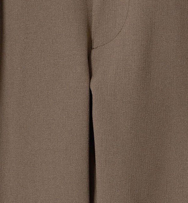 UNITED ARROWS green label relaxing「A+ リネンライク リラックス イージー 1プリーツ セットアップ パンツ スラックス -ストレッチ-」|スラックス|