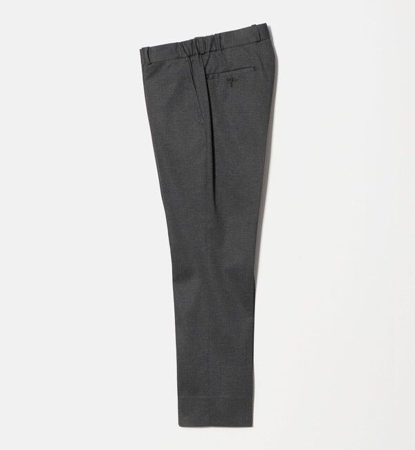 UNITED ARROWS green label relaxing「A+ プリントジャージー グレンプレイド スタンダード イージー セットアップ パンツ スラックス -ストレッ」|スラックス|DK.BROWN