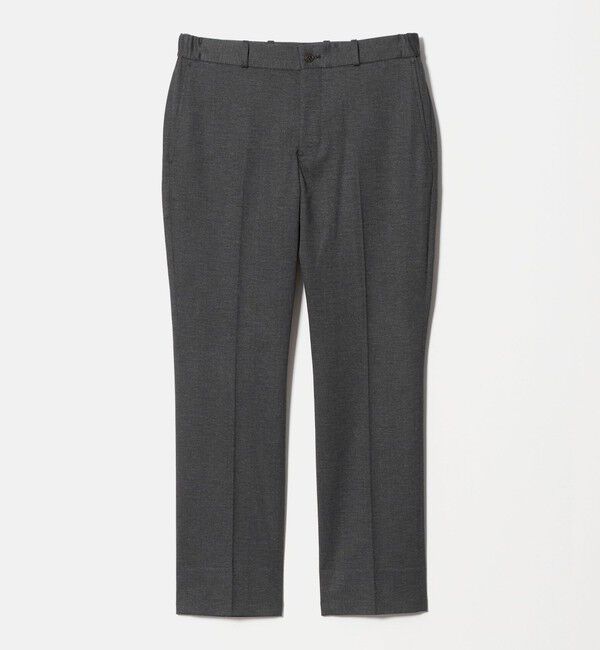 UNITED ARROWS green label relaxing「A+ プリントジャージー グレンプレイド スタンダード イージー セットアップ パンツ スラックス -ストレッ」|スラックス|