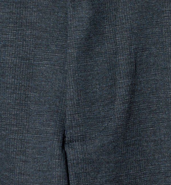UNITED ARROWS green label relaxing「A+ プリントジャージー グレンプレイド スタンダード イージー セットアップ パンツ スラックス -ストレッ」|スラックス|