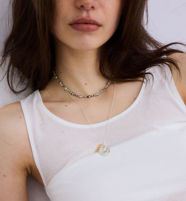 BEAUTY&YOUTH UNITED ARROWS「＜LAPUIS＞MIX Oui コイン ネックレス」|ネックレス|