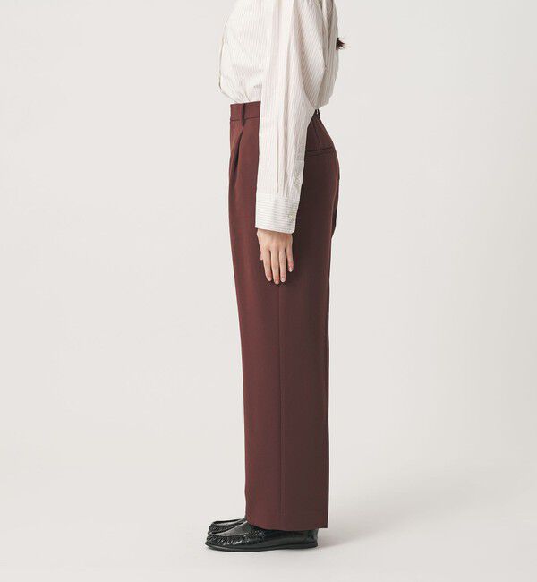 BEAUTY&YOUTH UNITED ARROWS「レギュラー ストレート タックパンツ ウォッシャブル 防シワ」|その他|
