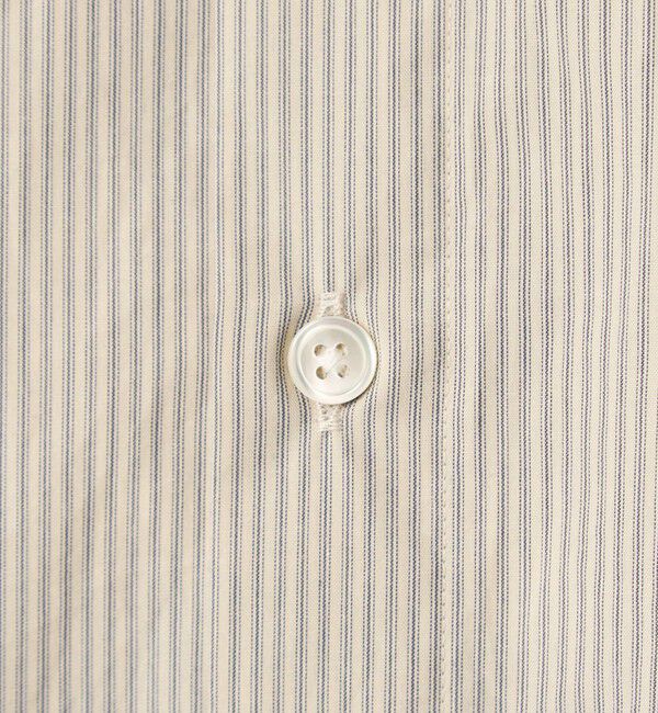STEVEN ALAN「＜Steven Alan＞ 60 コンパクト ストライプ レギュラーカラー シャツ LOOSE」|シャツ・ブラウス|