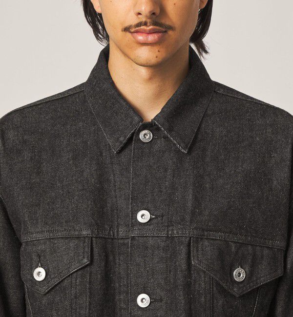 STEVEN ALAN「＜Steven Alan＞ 13.5oz デニム トラッカー ジャケット」|ブルゾン・スタジャン|