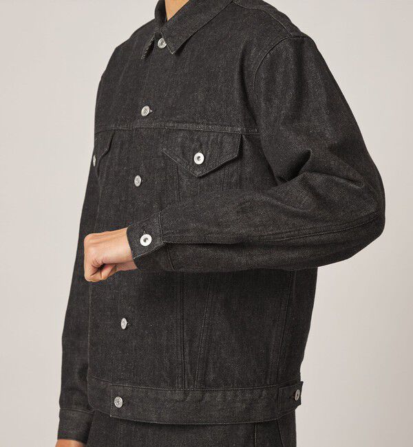 STEVEN ALAN「＜Steven Alan＞ 13.5oz デニム トラッカー ジャケット」|ブルゾン・スタジャン|