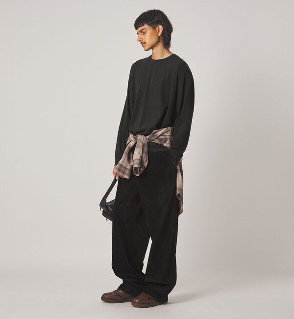 STEVEN ALAN「＜Steven Alan＞ ラスティック シルク クルーネック Tシャツ」|Tシャツ・カットソー|