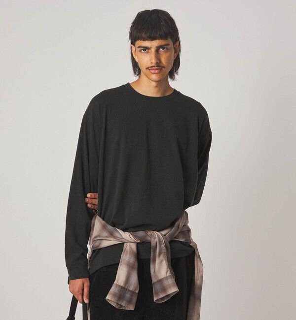 STEVEN ALAN「＜Steven Alan＞ ラスティック シルク クルーネック Tシャツ」|Tシャツ・カットソー|