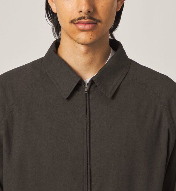 STEVEN ALAN「＜Steven Alan＞ ブラッシュド コットンポプリン ジャケット」|ブルゾン・スタジャン|