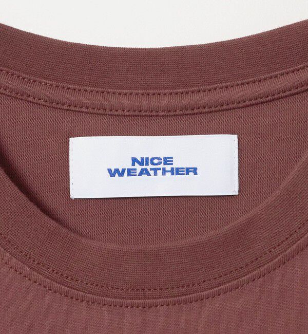 NICE WEATHER「＜NICE WEATHER＞サンリット ロングスリーブ Tシャツ」|Tシャツ・カットソー|