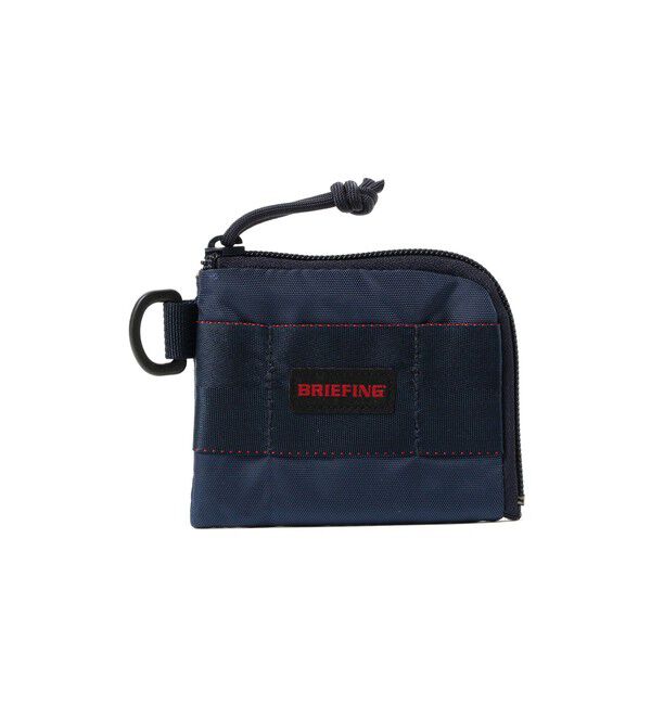 BEAMSBOY「【別注】BRIEFING / 2トーン コインパース」|ポーチ|NAVY
