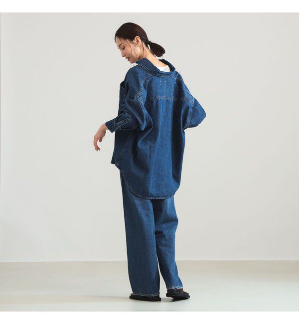 Demi-Luxe BEAMS 「【別注】upper hights / THE MORGAN デニムシャツ」|シャツ・ブラウス|