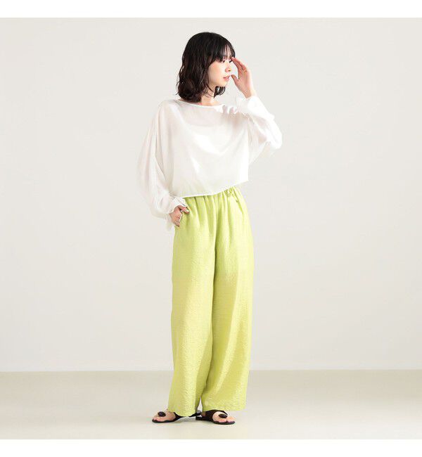 Demi-Luxe BEAMS 「ポプリン ドルマン ブラウス」|シャツ・ブラウス|