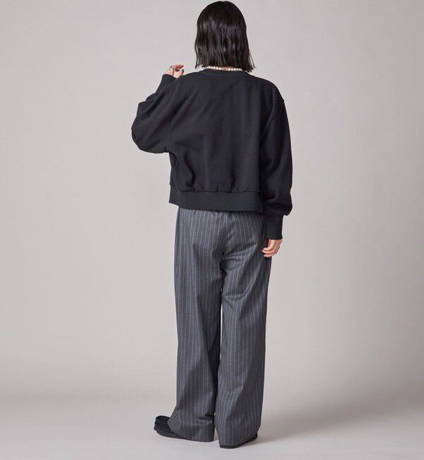 SHIPS for women「SHIPS NINE CASE:〈手洗い可能〉ストライプ イージー パンツ」|その他|