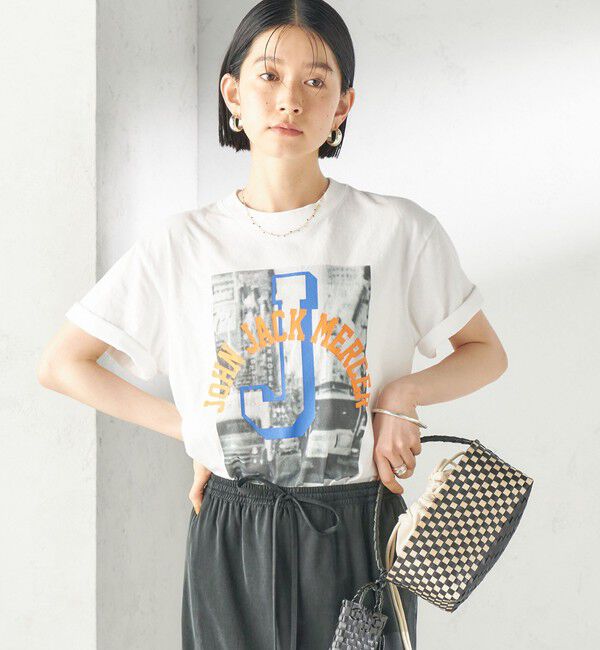 SHIPS for women「J.J.MERCER: プリント TEE」|Tシャツ・カットソー|