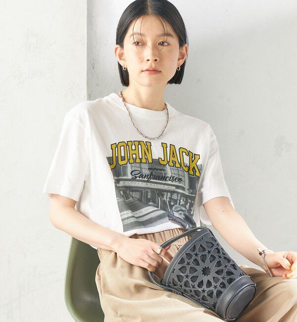 SHIPS for women「J.J.MERCER: プリント TEE」|Tシャツ・カットソー|