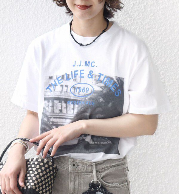 SHIPS for women「J.J.MERCER: プリント TEE」|Tシャツ・カットソー|