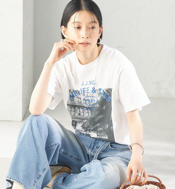 SHIPS for women「J.J.MERCER: プリント TEE」|Tシャツ・カットソー|