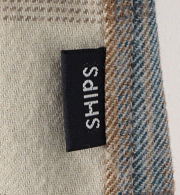 SHIPS KIDS「SHIPS KIDS:80～90cm / ネル チェック ボタンダウン シャツ」|シャツ・ブラウス|