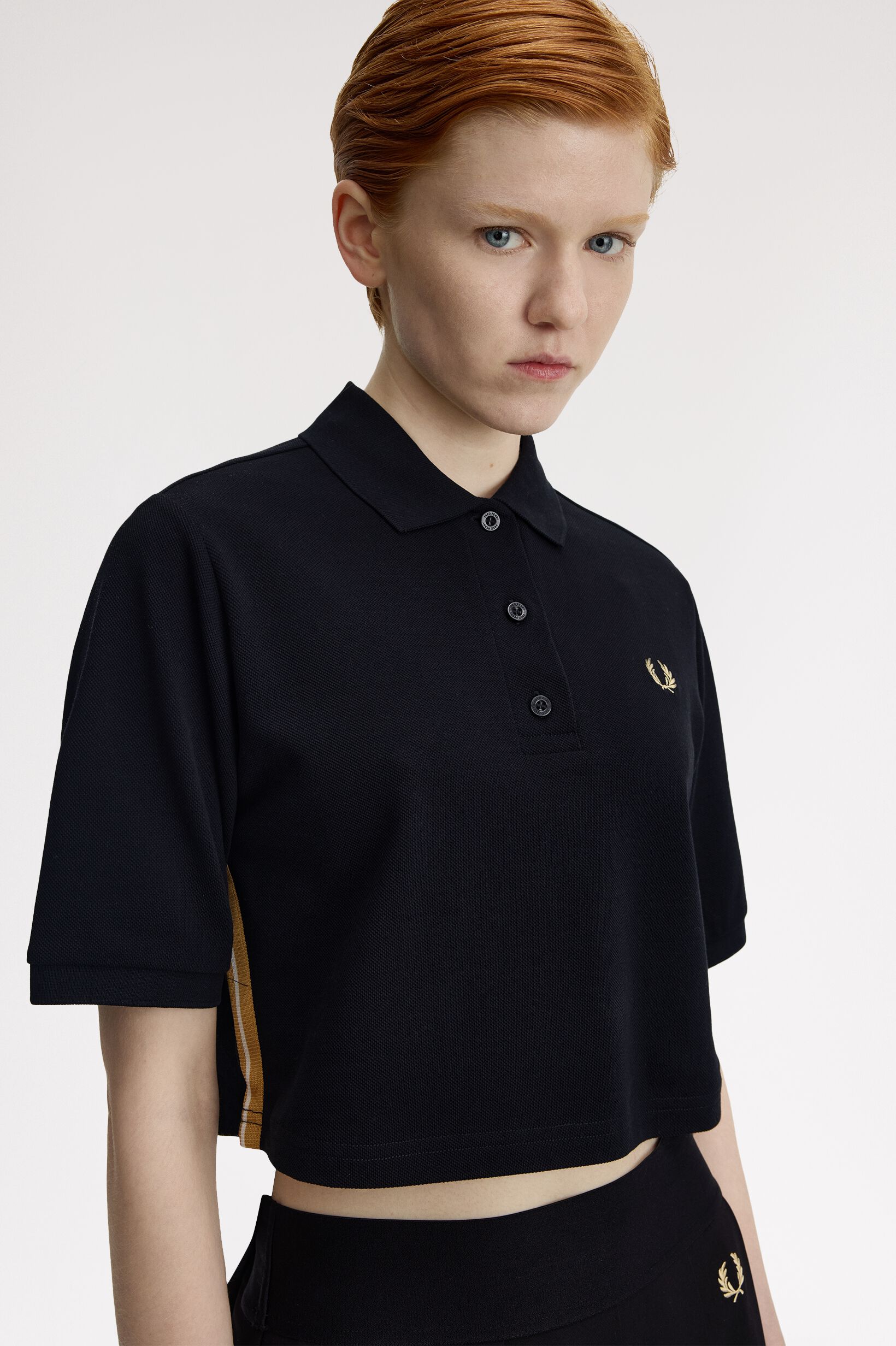 FRED PERRY 「Tape Detail Polo Shirt／テープディテールポロシャツ」|Tシャツ・カットソー|