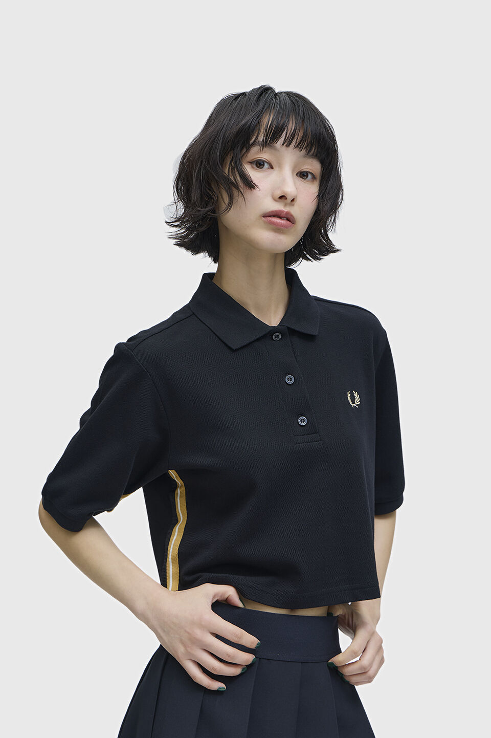 FRED PERRY 「Tape Detail Polo Shirt／テープディテールポロシャツ」|Tシャツ・カットソー|
